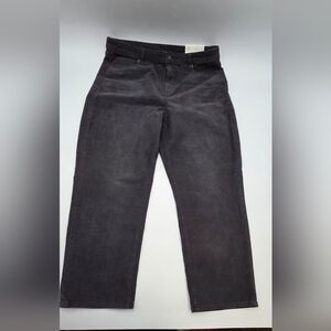 American Eagle Outfitters Charcoal Straight Leg Pants Size 16. 33W